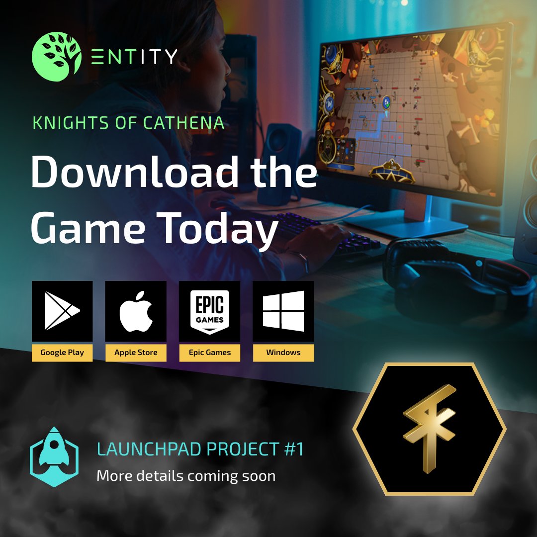 No matter where you are, the fun and rewards of Altea await you!

@CathenaKnights Devnet Alpha is trusted by over 20,000 players and several major gaming platforms, and this is only the beginning: 🧵⬇️

#KnightsOfCathena #EntityLaunchpad #GameFi