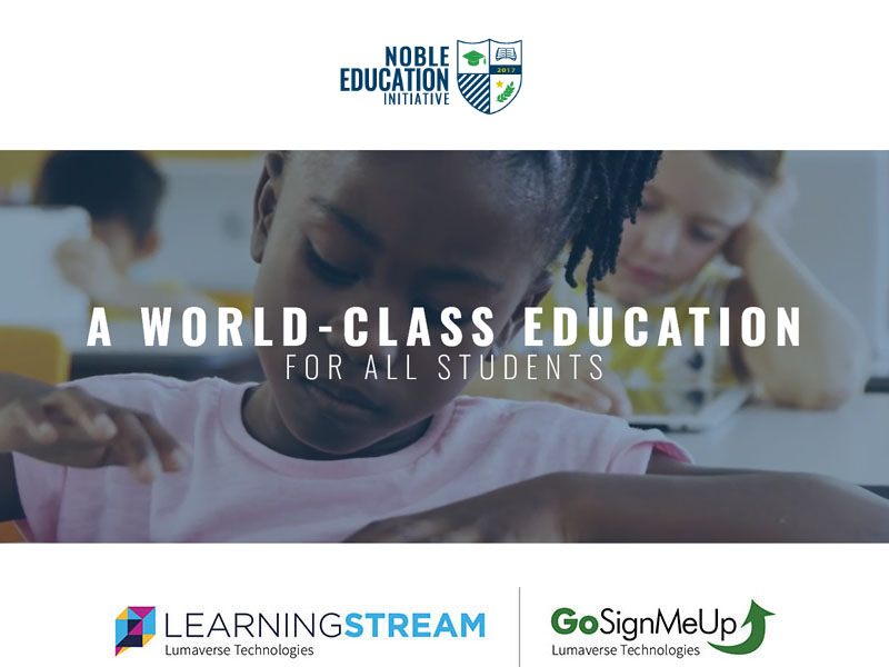 GoSignMeUp's tweet photo. Noble Education Initiative uses our software to manage their certification and training programs.
https://t.co/1ANVslBSZa 
#gosignmeup #lumaverse #onlineregistration #distancelearning #professionaldevelopment https://t.co/0qnU20WVsf