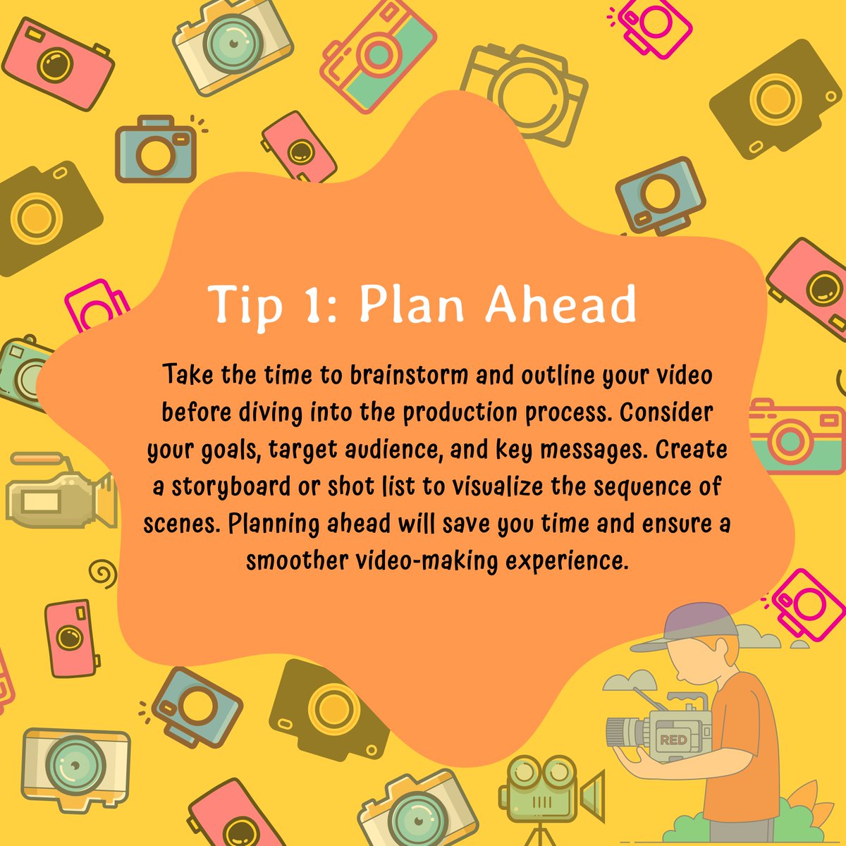 DesignsdotAI's tweet image. Check out these 5 Tips to Make Your Video Making Process Easier! 🌟 

For the best video making process check out Designs.ai Videomaker

#designsai #videomaker #videoMakingtips #creativeprocess #videography101 #contentcreation #videoproduction