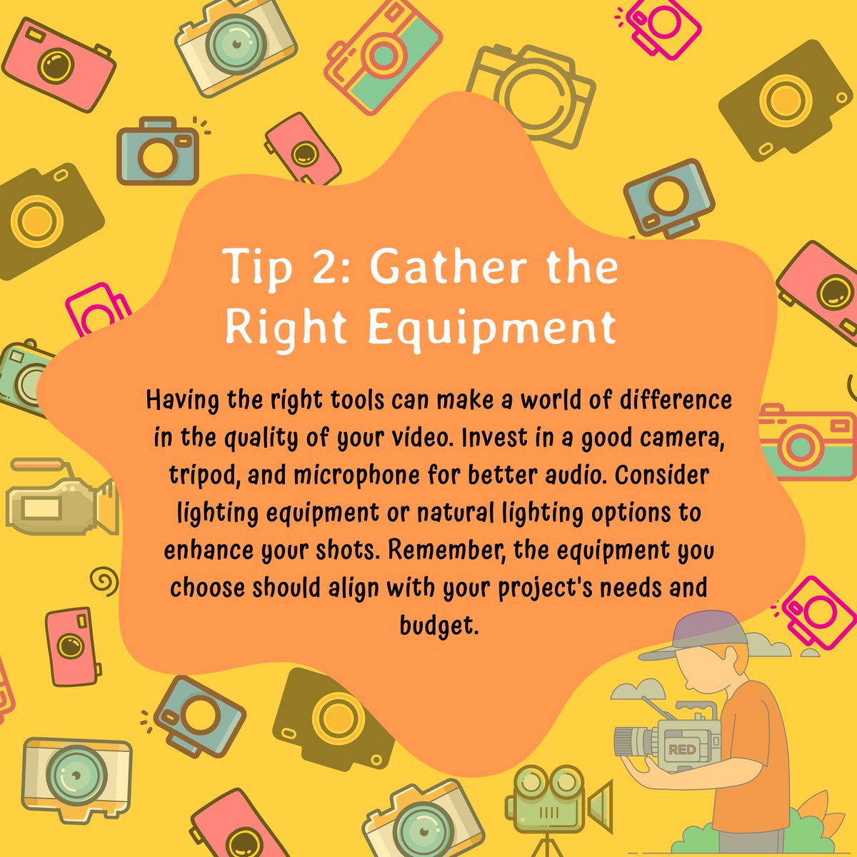 DesignsdotAI's tweet image. Check out these 5 Tips to Make Your Video Making Process Easier! 🌟 

For the best video making process check out Designs.ai Videomaker

#designsai #videomaker #videoMakingtips #creativeprocess #videography101 #contentcreation #videoproduction