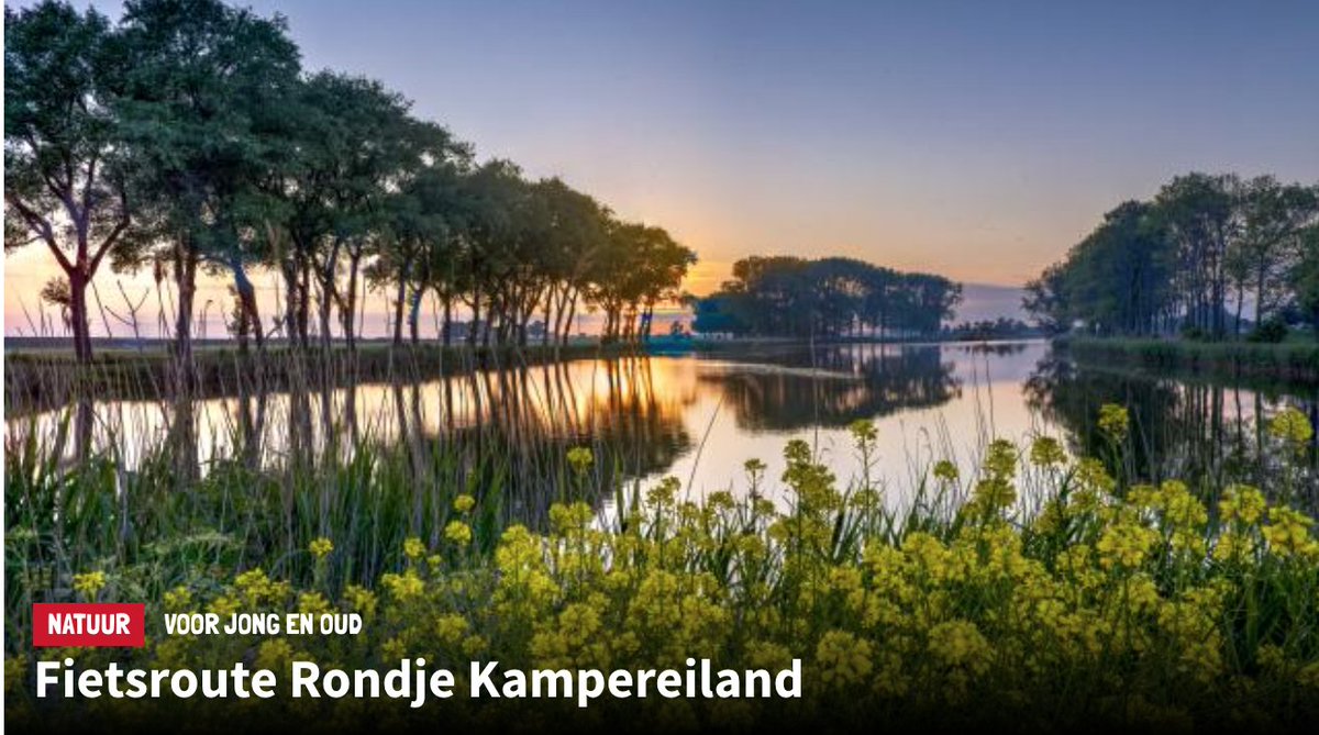 De mooiste plekjes in en rondom Hanzestad Kampen ontdekken? 
Dat doe je natuurlijk op de fiets! Op visitkampen.nl vind je fietsroutes. Fiets een rondje over het Kampereiland bijvoorbeeld. Of ga je de andere kant op om te genieten van de IJssel? 
visitkampen.nl/ontdek-kampen/…