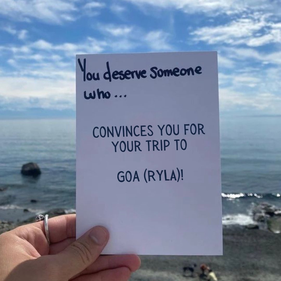 #SocialMediaRelations #GoaRYLA #convinceyourbestfriend
