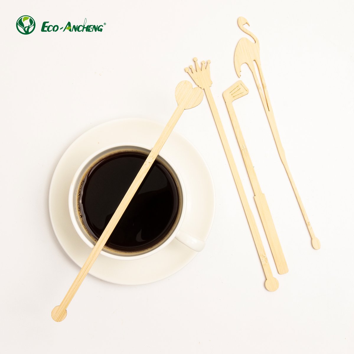 anchengfactory's tweet photo. Elevate coffee moments with our bamboo decorative stirrers! 💕🌿 Explore hearts, flamingos, crowns, golf club designs &amp; more. Eco-friendly, tasteless, and biodegradable. Free samples are available! ☕️🎉 

#BambooStirrers #EcoFriendly #CoffeeExperience https://t.co/zK9rwNpG2P