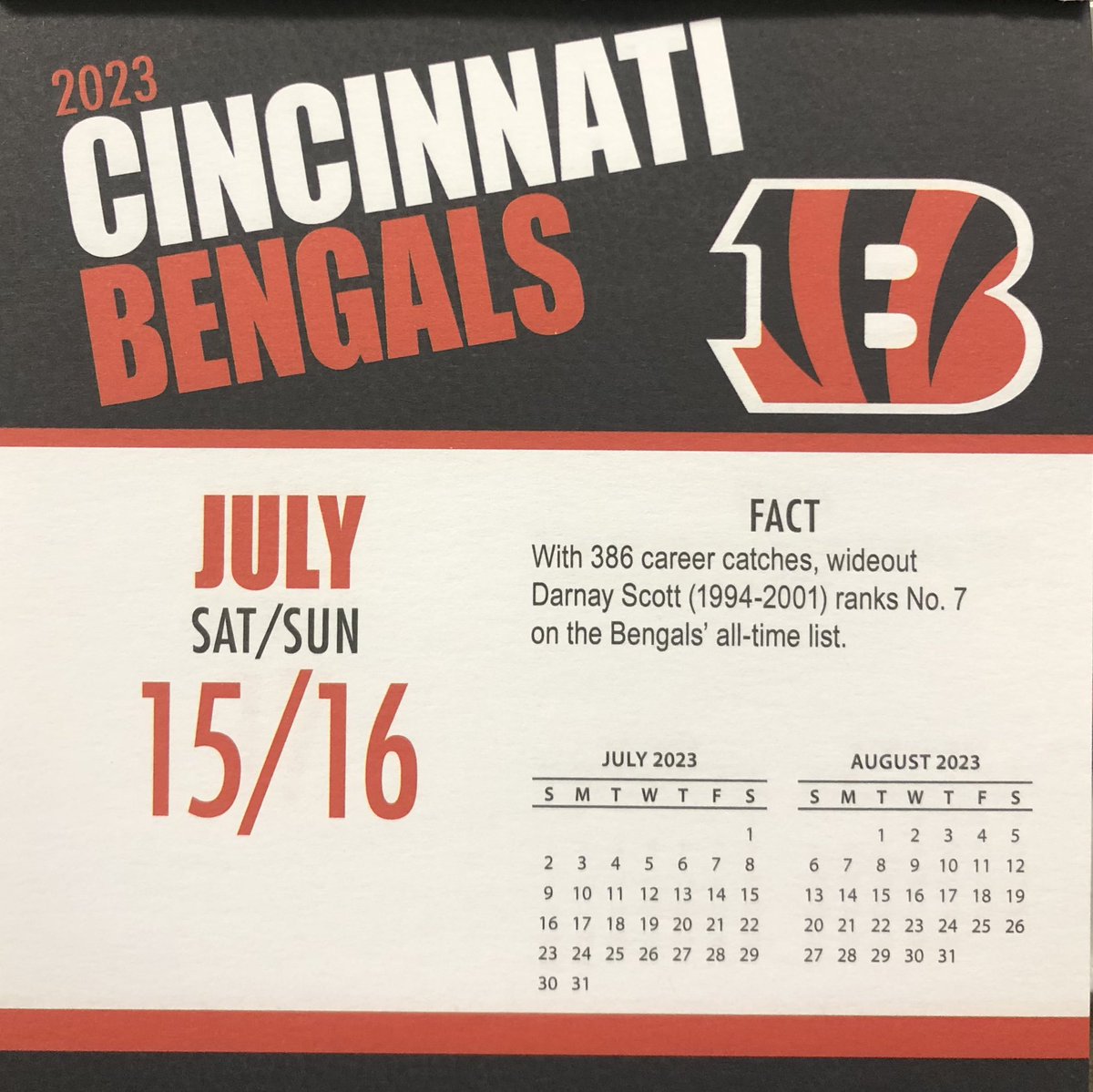 #Bengals Trivia/Fun Facts with Cincy James is back!

Sorry I haven’t kept up with it the last few days, but I was in Charlotte hanging out with my bros from grade school! https://t.co/wslkRjIBCl