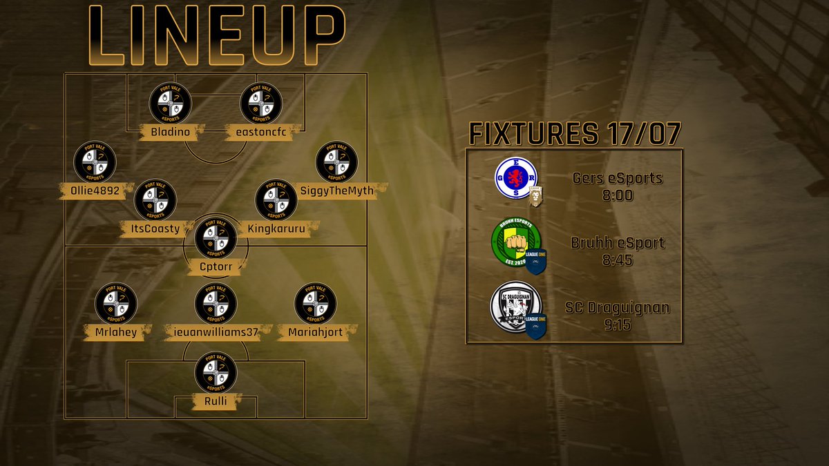 ThePortVPG's tweet photo. Our lineup for our first @OfficialVPG  league games 
@OfficialPVFC https://t.co/hx5CinMbO7