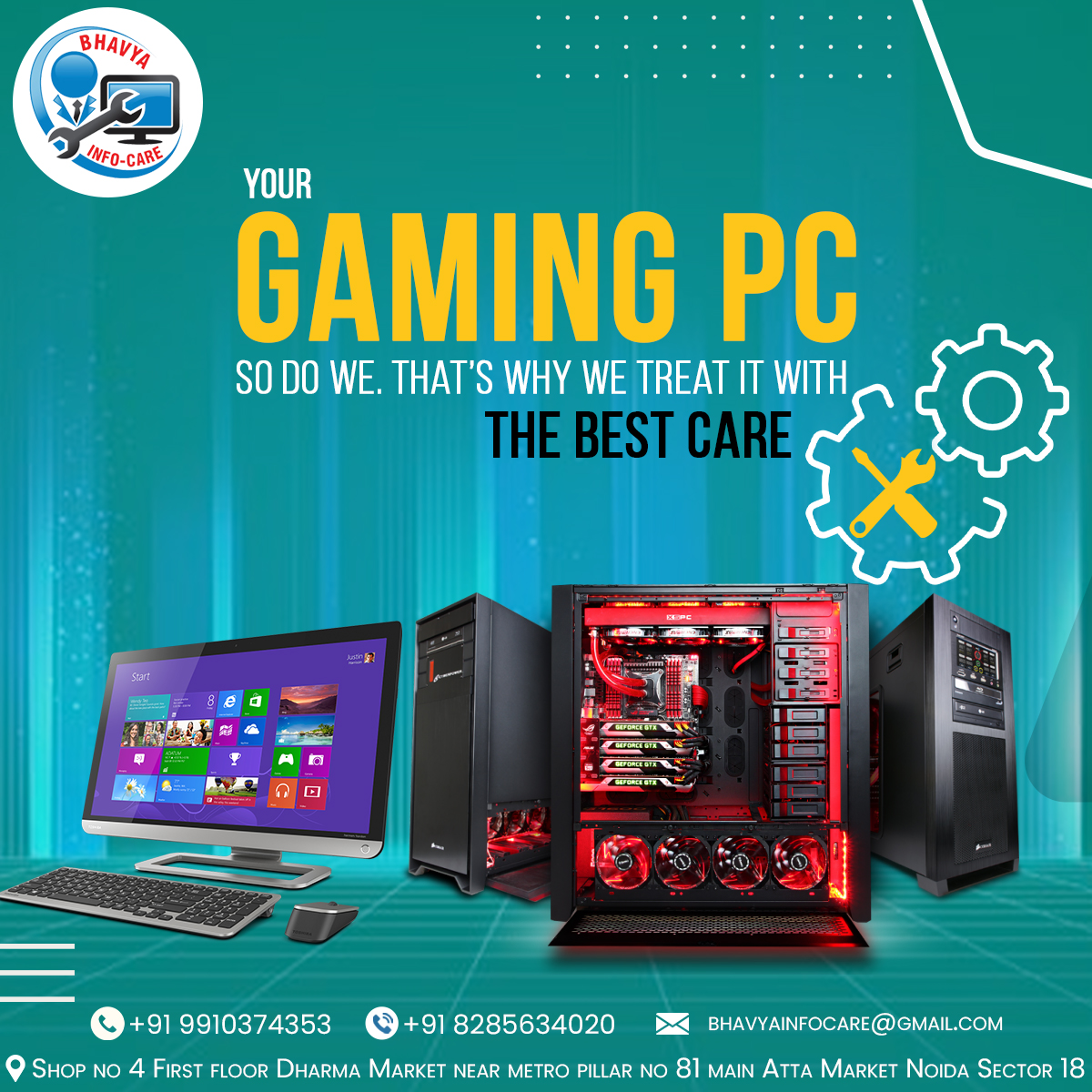 BhavyaInfoCare's tweet image. #ExpertTechnicians #ComputerRevival #TechHelp #QualityRepairs