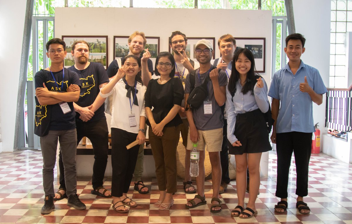 ckscambodia's tweet photo. 📷📷Snapshots of our students from Khmer Language and Culture Program (KLCP) and Advanced Study of Khmer Program (ASK)!

#CKS #KhmerLanguageAndCultureProgram #KLCP #ខ្ញុំរៀនភាសានិងវប្បធម៌ខ្មែរ https://t.co/sU0hFNNQhd