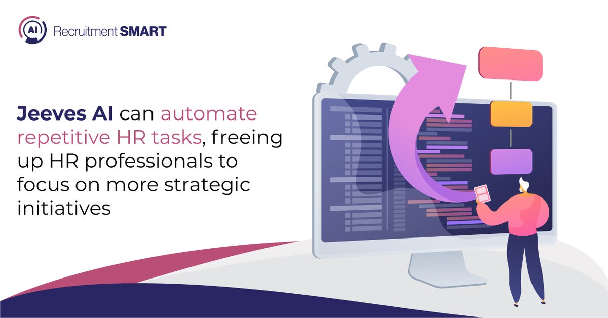 Sniper_Ai's tweet photo. By providing quick and accurate responses, chatbots enhance employee self-service &amp; reduce the need for HR personnel to handle routine inquiries.

Book Demo @ https://t.co/SYU1XFehWT
Or Visit https://t.co/qymjb2C1yi

#JeevesAI #ConversationalAi #TalentTech #Tech #Chatbot #AI #HR https://t.co/66qaRTW8ep
