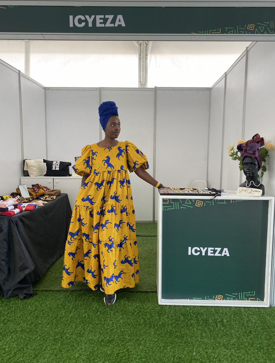 mbabaziyvette's tweet photo. Excited to be exhibiting at #WD2023 opening ceremony! If you’re at BK Arena, be sure to pass by our booth to learn about @_Icyeza_ and enjoy some shopping. https://t.co/ltgdATgftU