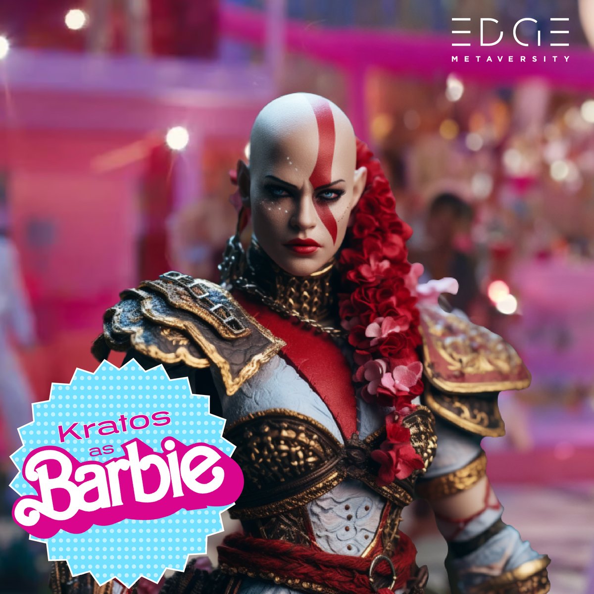 EdgeMetaversity's tweet image. Barbie fever is real!😍 Here are some of our favourite game characters reimagined as Barbie with Midjourney! Which one did you like the most? Let us know in the comments.👇

#EdgeMetaversity #Metaversity #UnleashCreativity #Animation #Midjourney #Midjourneyai #Barbie #BarbieDoll