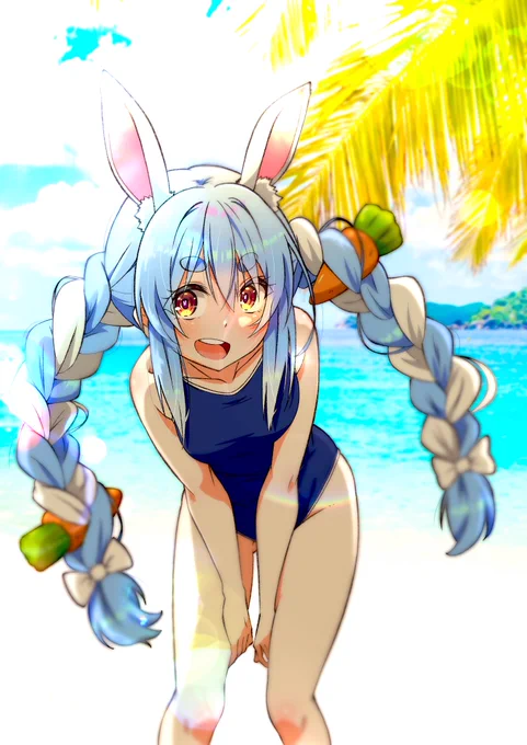 #ぺこらーと #ぺこーら24 #海の日 ぺこちゃん!!!!