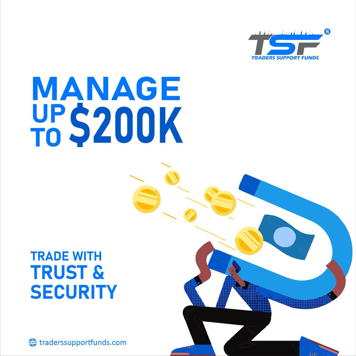 Tsupportfunds's tweet photo. Pass evaluation phase, get funded! https://t.co/dylU9btOIT