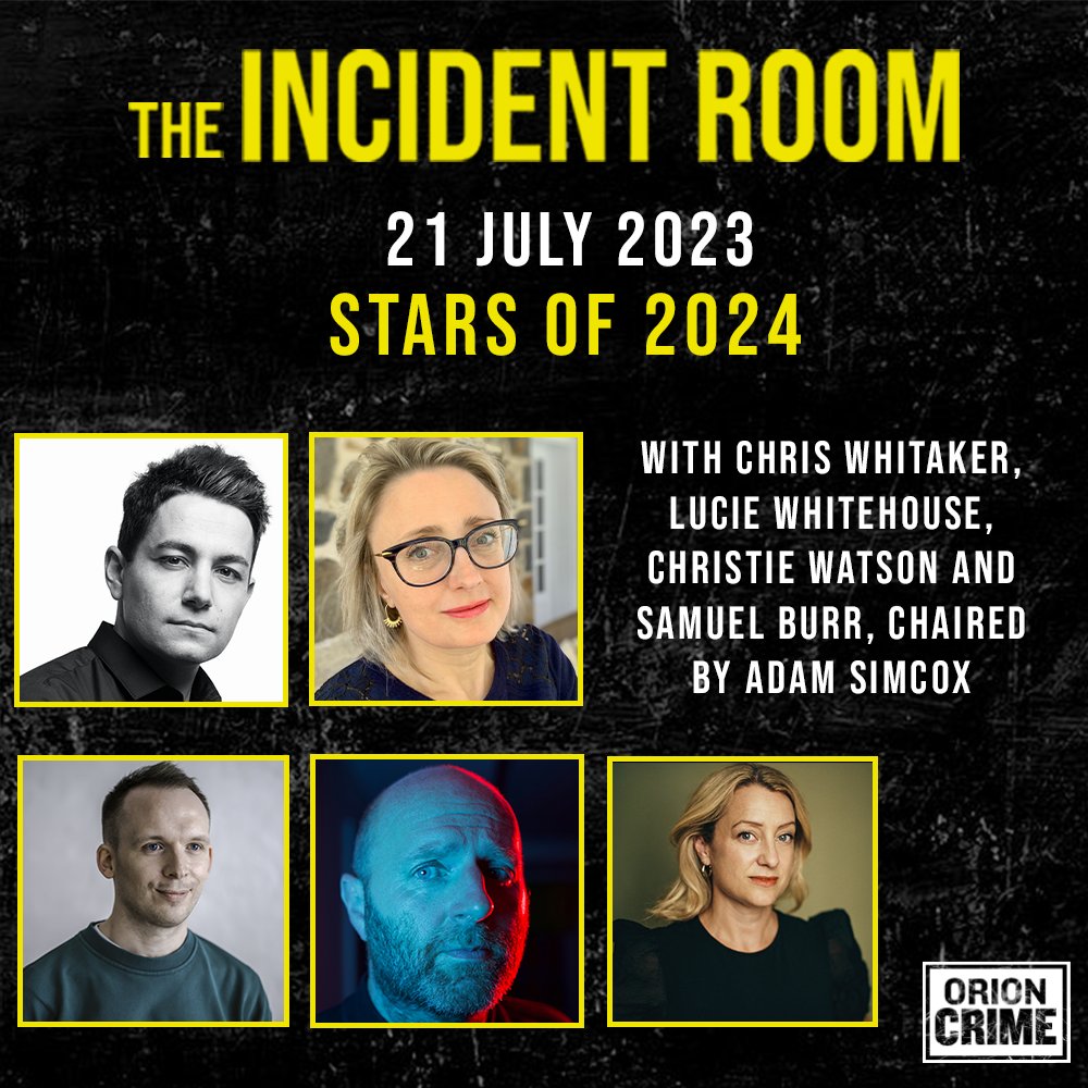 It's new book release week, so There Will Be Spam. Can't wait for this at <a href="/HarrogateFest/">Harrogate Festivals</a> on Friday – some heavy hitting stars of 2024, and me.