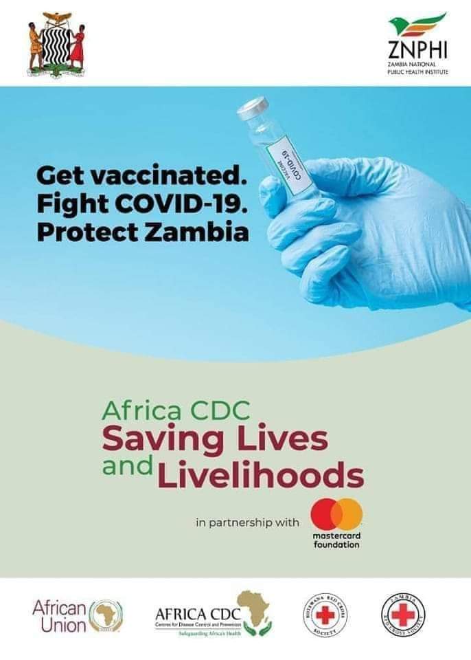 Join the winning team, Get vaccinated today!
This campaign is brought to you by the Ministry of Health and Zambia Red Cross Society with support from Africa CDC, Saving Lives and Livelihoods in partnership with Mastercard Foundation.
#SavingLivesAndLivelihoods 
#botswanaredcross