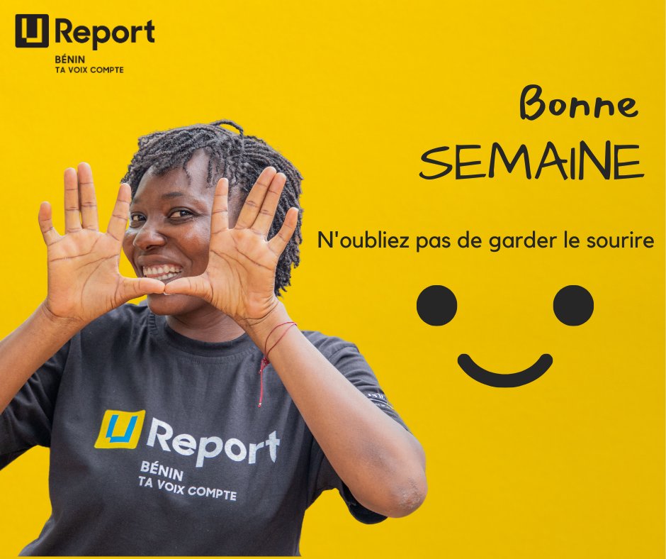 U-Report Benin tweet media