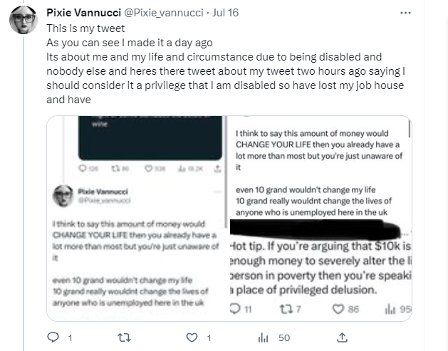 HarrisonNAuthor's tweet photo. Accusing people of stalking her, while simultaneously posting screenshots from accounts that have blocked her, and literally requesting people stalk her 'stalkers' *insert eye roll*

https://t.co/Av6Q6R1ZZn

https://t.co/OT2aKHCgzU

#hintforpixie https://t.co/fpojrakN9E