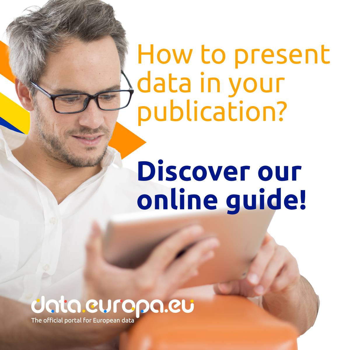 Data and data visualisation help convey the facts. I’m pleased to launch our online ‘Data in Publications’ guide. Use it to write about data, create #DataViz, prepare and publish data. Test-drive it and give us your feedback: europa.eu/!hTVF6B 

<a href="/EU_opendata/">data.europa.eu</a> @EULawDataPubs