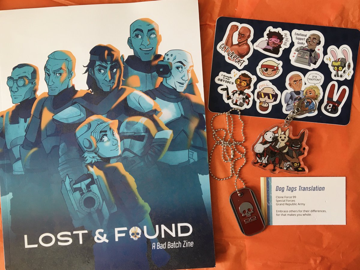 something really cool just arrived!! Congrats <a href="/badbatchzine/">Lost & Found: A Bad Batch Zine | SHIPPING!</a> for the amazing work!! 🫶❤️