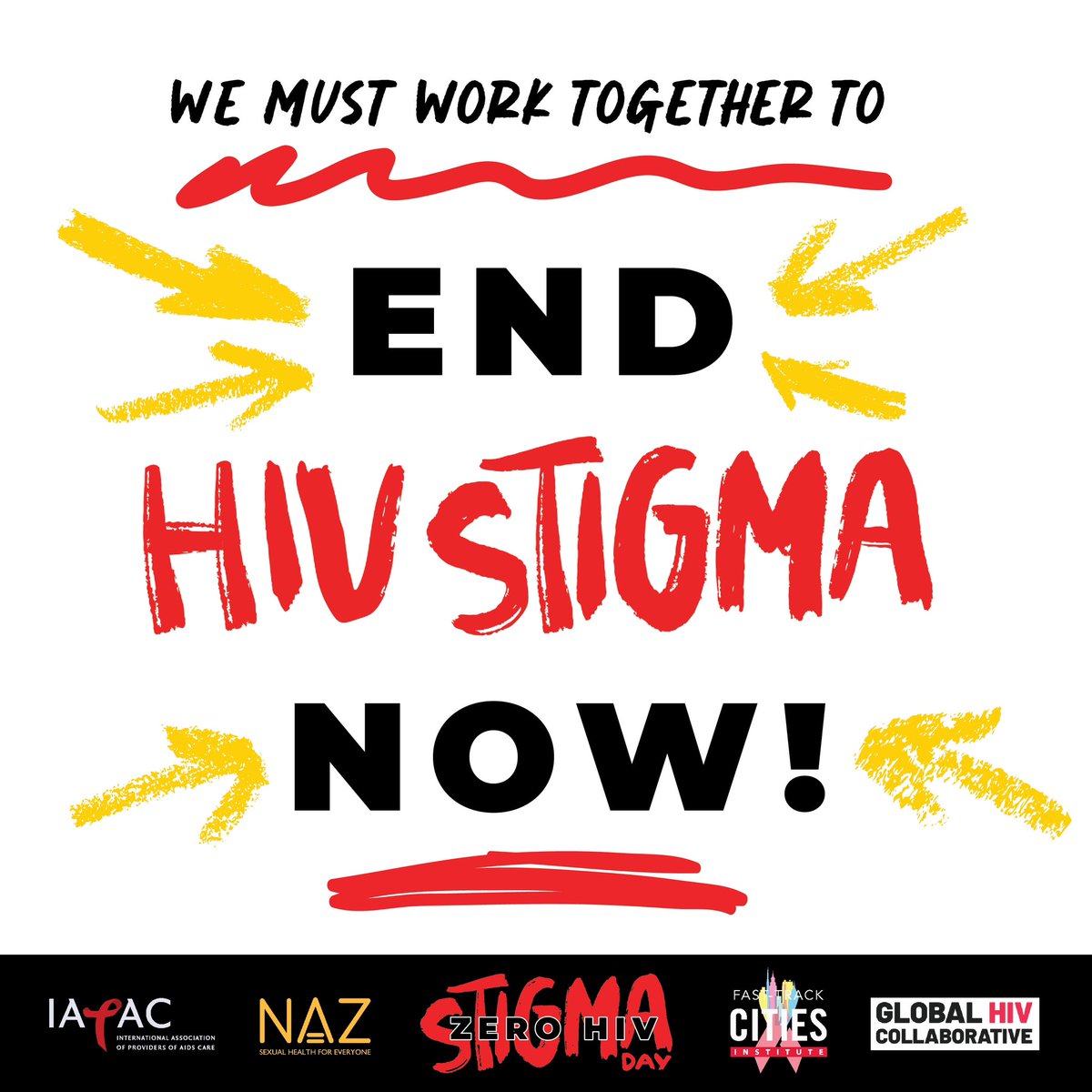 Matthew_Hodson's tweet image. This Friday is #ZeroHIVStigmaDay - and we are going to use it to dispel ignorance and crush hate.
People with #HIV are #HumanFirst.
Stand with us and #FightHIVStigma.