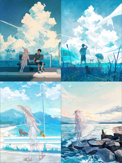 「半袖 夏」のTwitter画像/イラスト(新着)