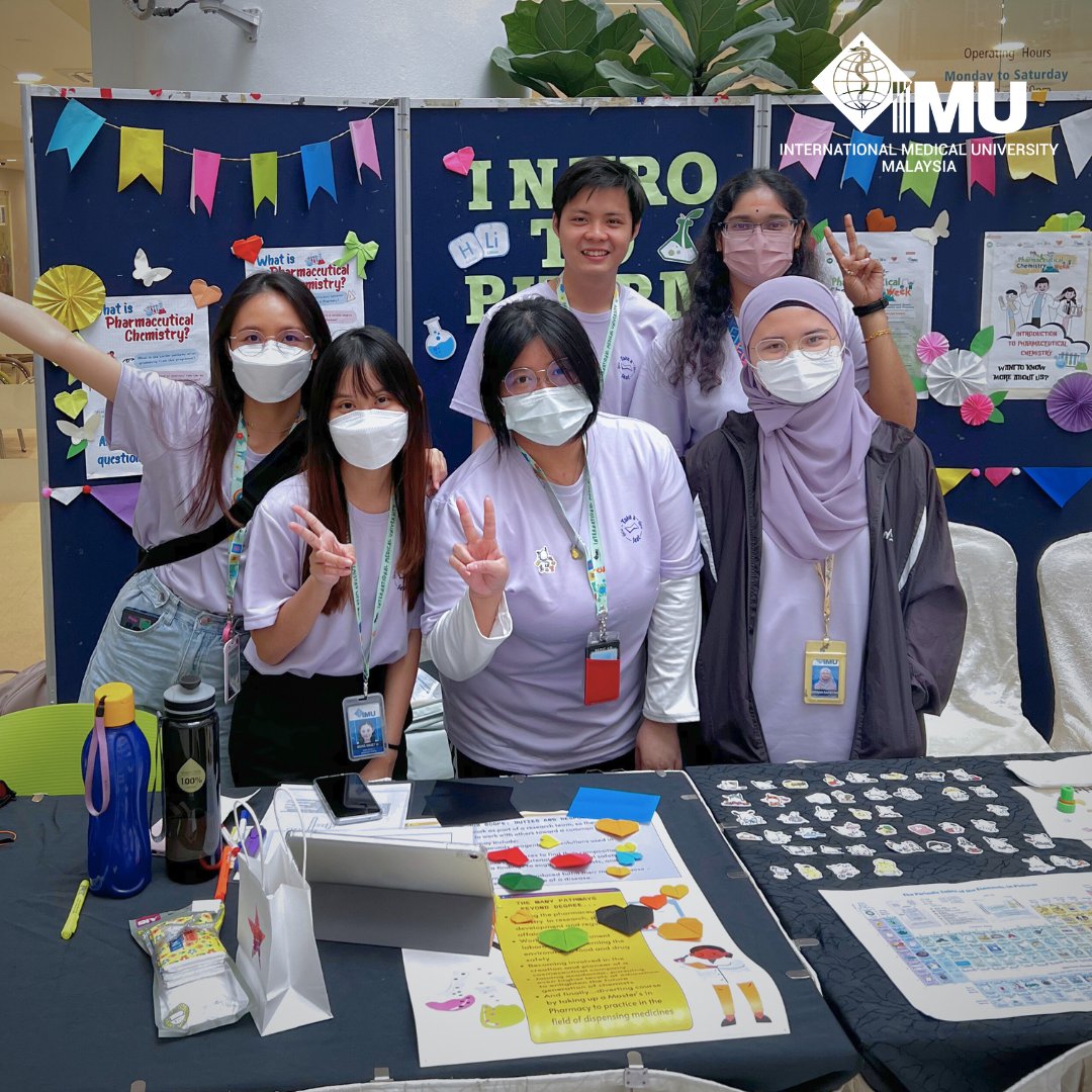 IMUMalaysia's tweet photo. #Throwback to the electrifying IMU PCWeek 2023 that took place on 13-14 July! With the captivating theme of 'Towards Achieving the SDGs: Green and Sustainable Chemistry'.

#IMU #IMUMalaysia #IMUSchoolofPharmacy #PCWeek2023 #GreenAndSustainableChemistry https://t.co/Fk86D9IS7t