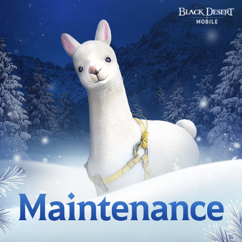 Black Desert Mobile on Twitter "We will have a scheduled maintenance