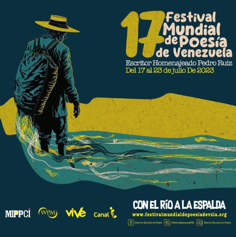 #17Jul | 🇻🇪 📢 ¡ETIQUETA DEL DÍA! ▶️

#CongresoMundialDePoesía 

¡Encuentro entre poetas del mundo!