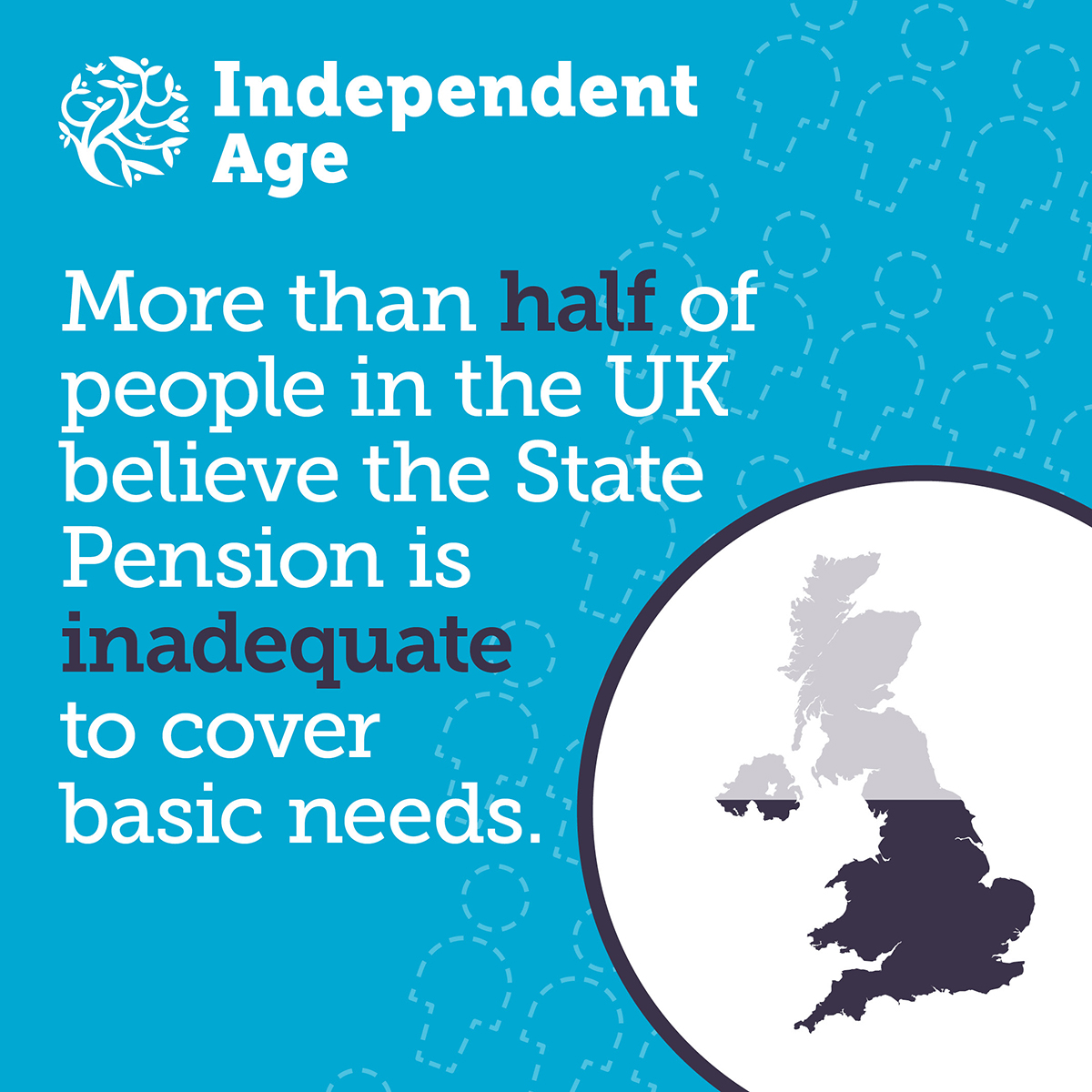 IndependentAge's tweet photo. What do you think about the #StatePension?
Many older people have limited means of increasing their income and are struggling with just their State Pension. As costs soar, too many are cutting back on basics to cope.
Read about the #HiddenTwoMillion https://t.co/RhPOegoZ7H https://t.co/VolAG56B5b