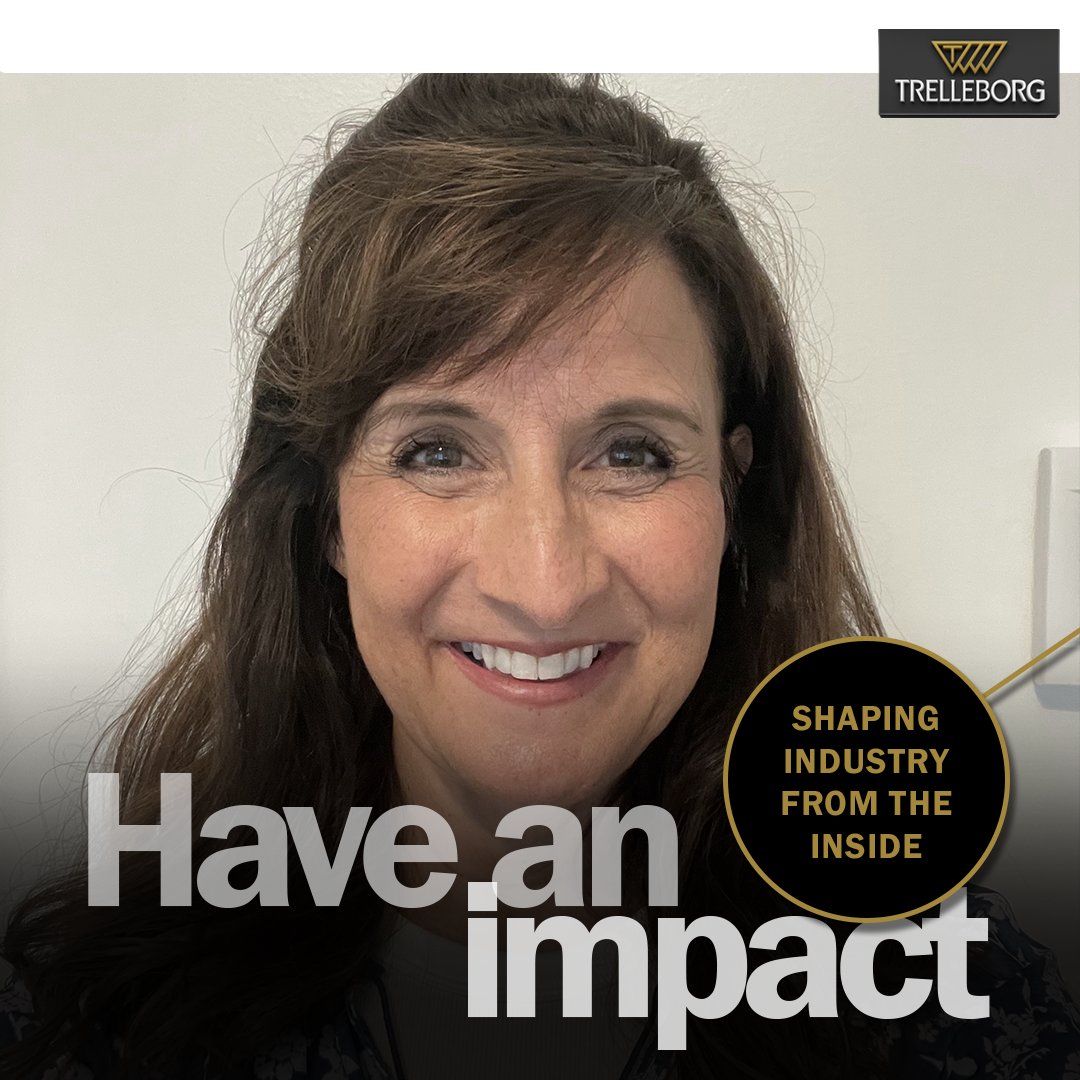 TrelleborgGroup's tweet photo. 🌟 Pam is a driving force behind positive change and innovation! Her great ideas and willingness to help uplift the team create an inspiring work environment. Seize your opportunity to #HaveanImpact, meet our people: https://t.co/6kJq9VIhoG #ShapingIndustryfromtheInside https://t.co/qqEBxoKBih