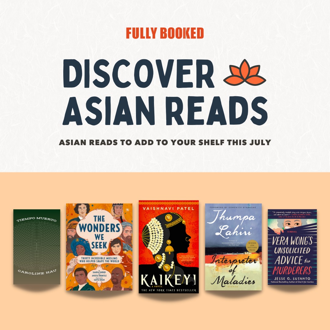 _FullyBooked's tweet photo. For the month of July, join us and #DiscoverAsianReads with the diverse variety of books by Asian authors and their stories from the continent and in diaspora.
Check out our recommendations on the blog π https://t.co/u73d59VCnG https://t.co/eSciIjQhVe