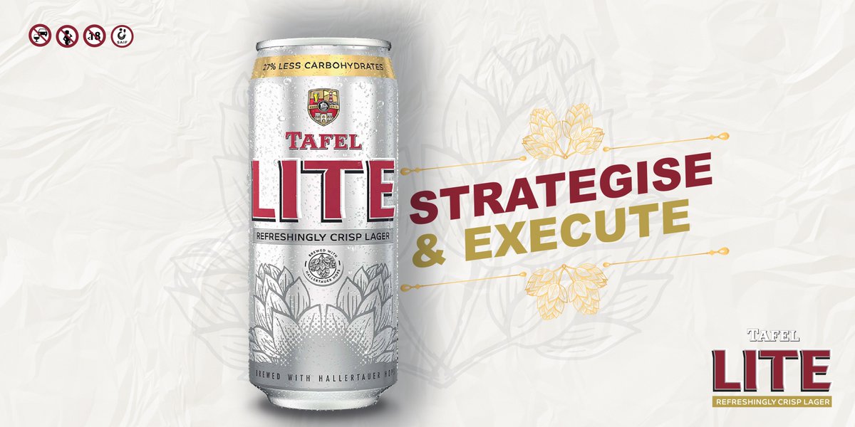 TafelLite's tweet photo. The strategy is to get it done.  
#TafelLite #HustleNowShineLater https://t.co/h1qSdT0Svv