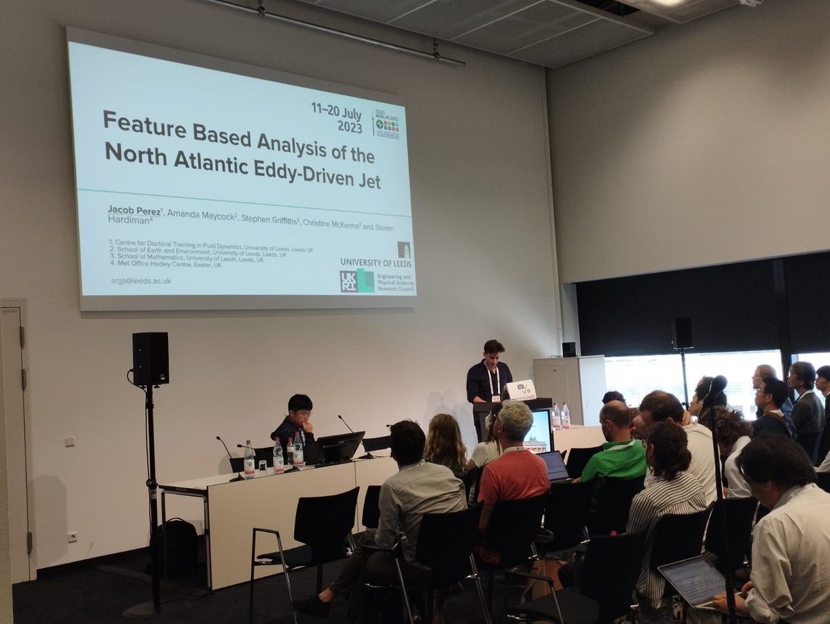 Thanks to everyone that came to my talk yesterday. Look out for the paper in the near future! #iugg2023
