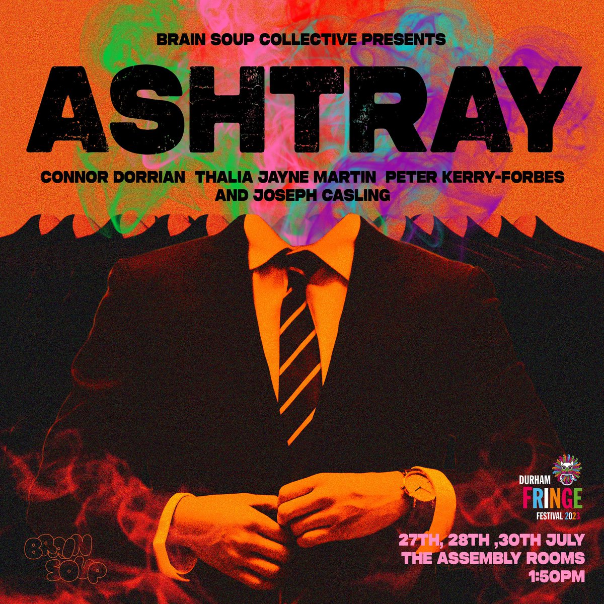 ‘Ashtray’ 🧦🔥
<a href="/Assembly_Rooms_/">The Assembly Rooms Theatre</a> as part of <a href="/durhamfringe/">Durham Fringe Festival</a> get yo tickets! 🤡👔

durhamfringe.co.uk/events/ashtray/