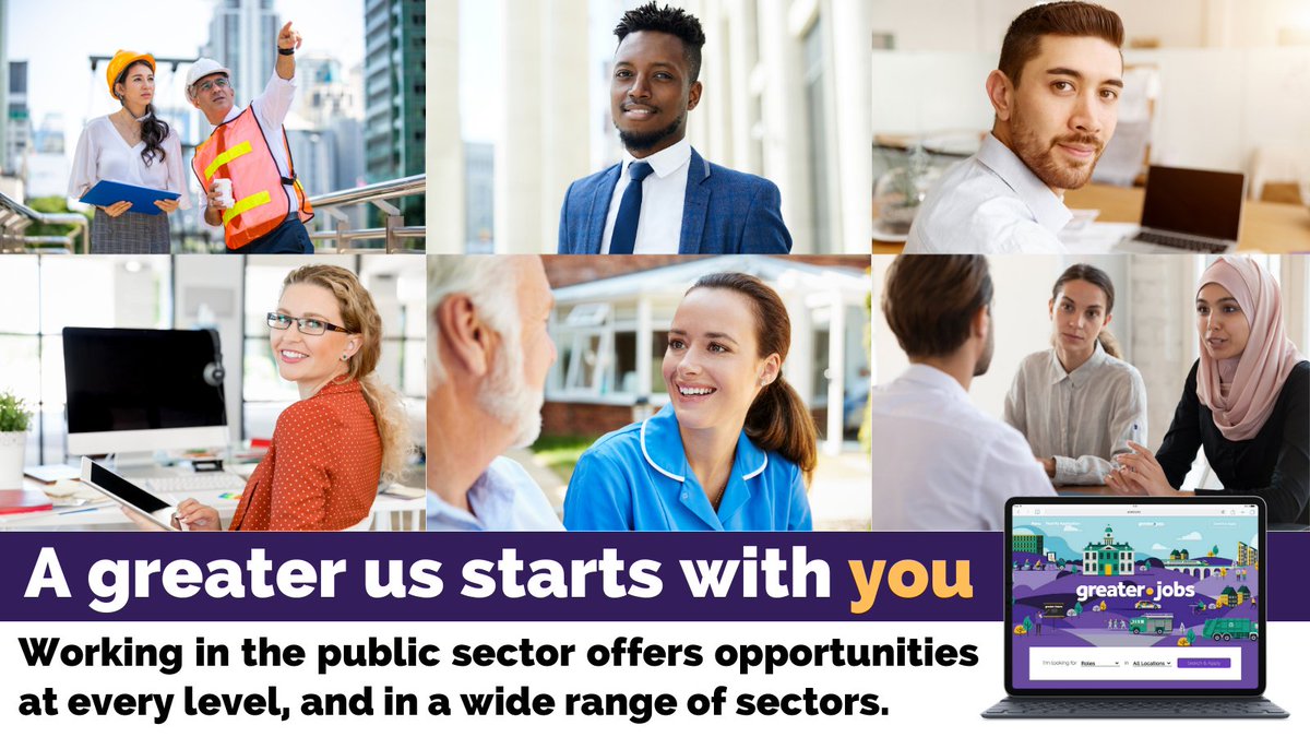 Searching for a job in #GreaterManchester? We currently have 600+ vacancies live on greater.jobs! Whether you're looking for your first job, a career change or a new opportunity, consider a future with your local authority. Set up job alerts: greater.jobs/job-alerts/