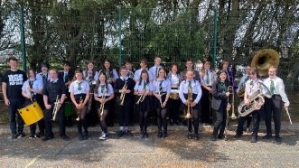 Proms in the Playground at Bunscoill Rhumsaa , Make Music Day at Jurby Community School, Culture Vannin HQ at the Tynwald Ceremony, RGS celebration assemblies, Brass in the Park at the Mooragh - our students have been busy out and about getting toes tapping. What a talented lot.