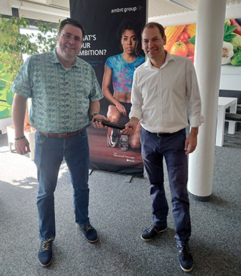 😀 𝗛𝗲𝗿𝘇𝗹𝗶𝗰𝗵 𝘄𝗶𝗹𝗹𝗸𝗼𝗺𝗺𝗲𝗻 Axel Steigerwald!

Neu unterstützt du unsere Kunden bei der Umsetzung ihrer Produktions- und Supply Chain-Prozesse mithilfe von Microsoft Dynamics 365.

okt.to/XAsodm

#makeambitionwork #newambitioneer #erp  #dynamics365