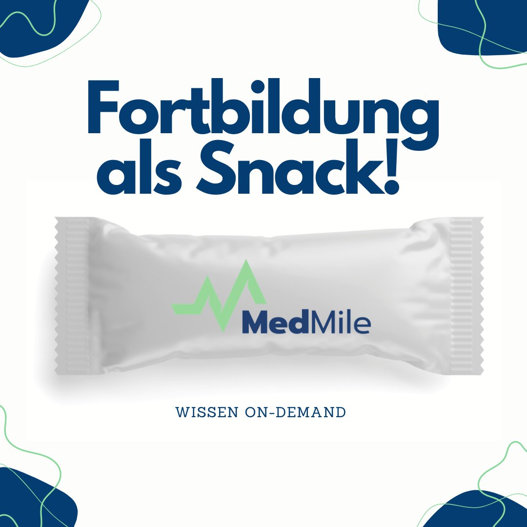 Hochwertige Fortbildungsinhalte in kurzen,  prägnanten Videos mit MedMile - der Zukunft der Fortbildung. Kein  langes Lesen oder stundenlange Seminare mehr, sondern die perfekte Dosis  "Know-how" in 10-15 Minuten Snacks. 📚💡🌍📱 #medmile #wissen #fortbildung