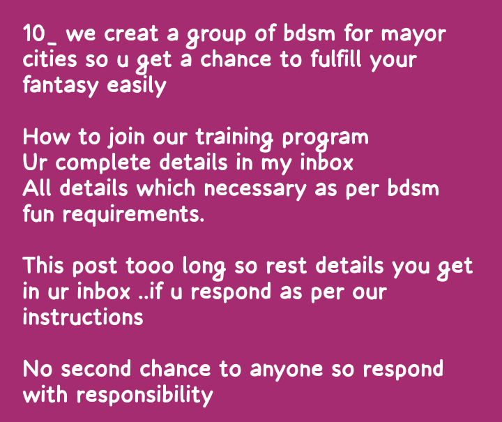BDSM_training23's tweet photo. Hii guys

Read full post on attached pictures

No second chance to anyone so respond with responsibility

Best of luck
First training batch Seats - 20
Location - banglore
Demo classes start - 28,29,30 July
#bdsm banglore
#slavery 
#Master 
#bdsmtraining https://t.co/XWHld958O2