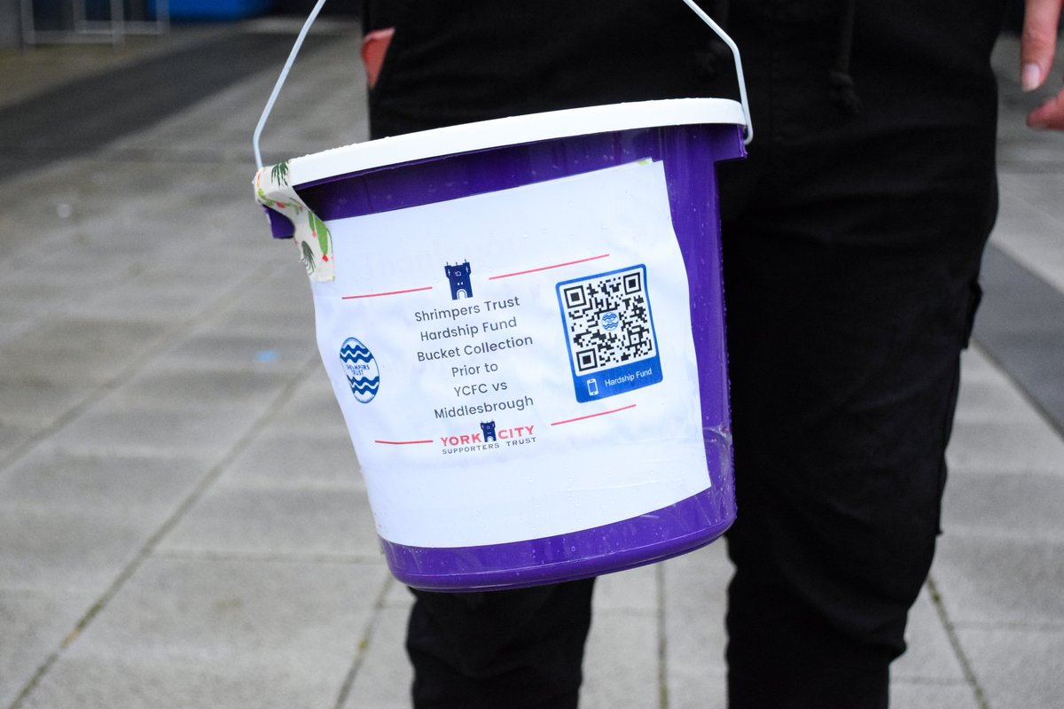 YorkCityFC's tweet image. 🪣 @ycfcst collections for @shrimperstrust's Hardship Fund will continue ahead of tomorrow evening's game.

More in the thread below ⬇️

#YCFC 🔴🔵