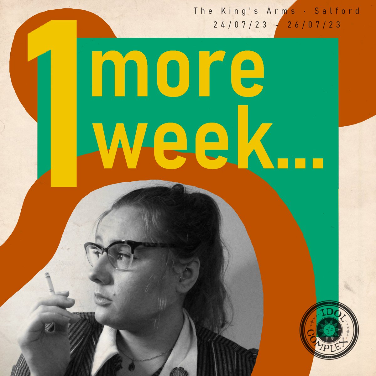 🎭Mark your calendars as it’s officially 1 week till our debut performance of ‘What Happened to Connie Converse?’ 🥳 Follow the linktree in our bio to grab yourself some tickets while you can &amp; remember to bring cash if you’re wanting to buy your tix from the box office⭐️