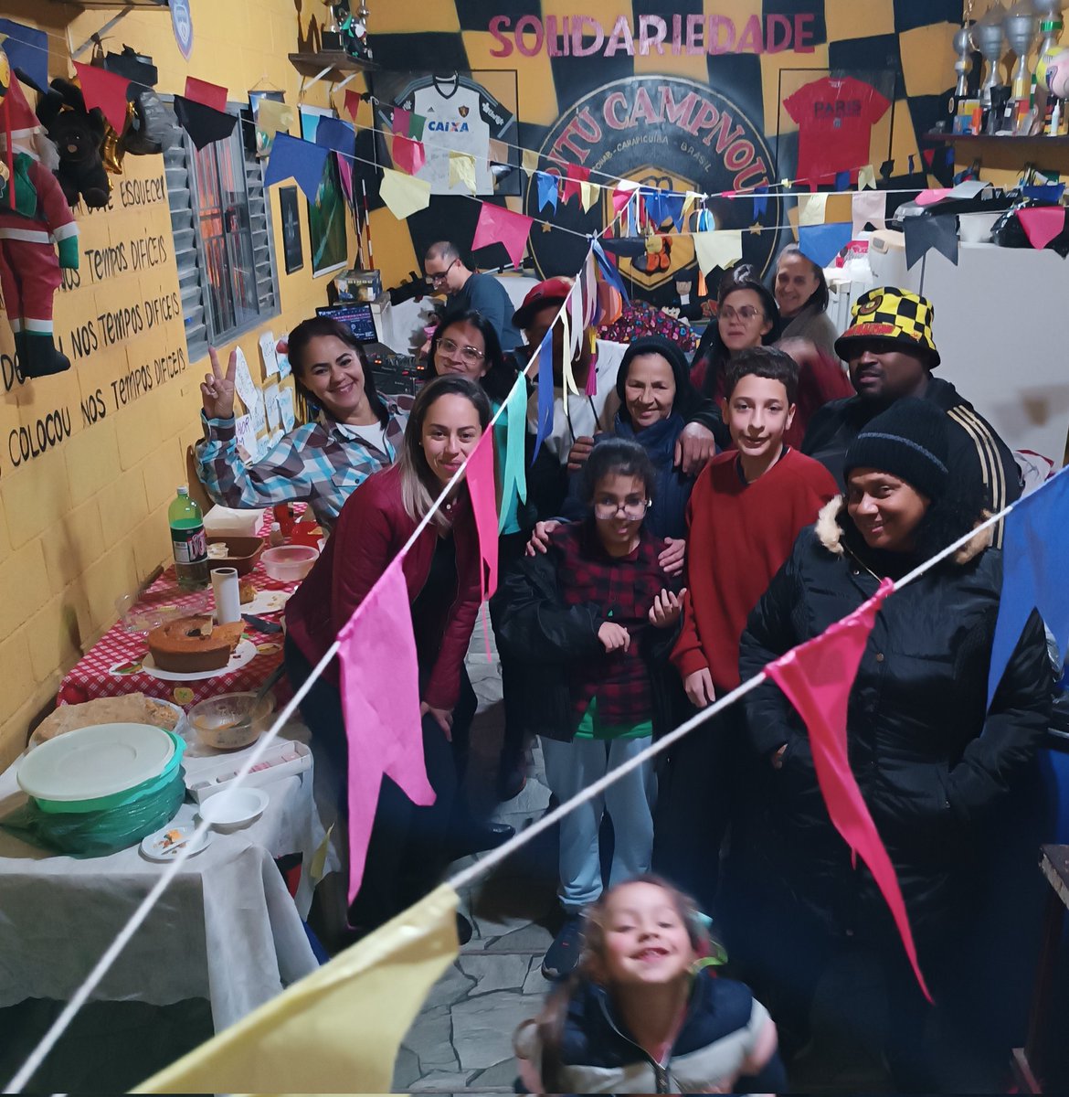 belemspfc's tweet image. 15/07/2022 ! Uma pausa no trabalho Social voluntário e vamos de Julina na sede do Pitu fc Não ao Racismo #sp1