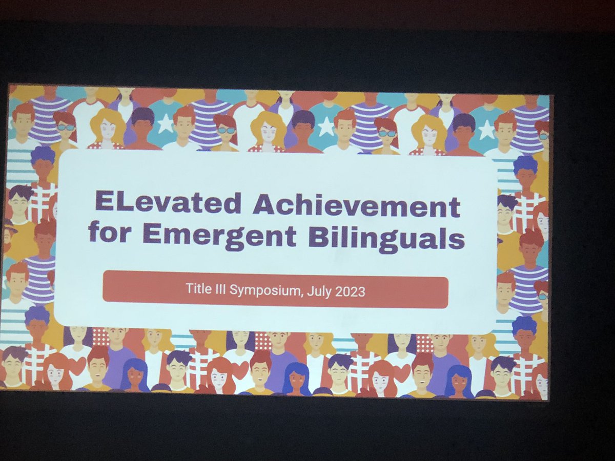 TamiBurson's tweet photo. Excited to hear from @SnowEducates @KaiHaggerty @TheMsMorgan about how to help our educators as they work with our EBs. #t3symp23 https://t.co/tr0kW5aWNA