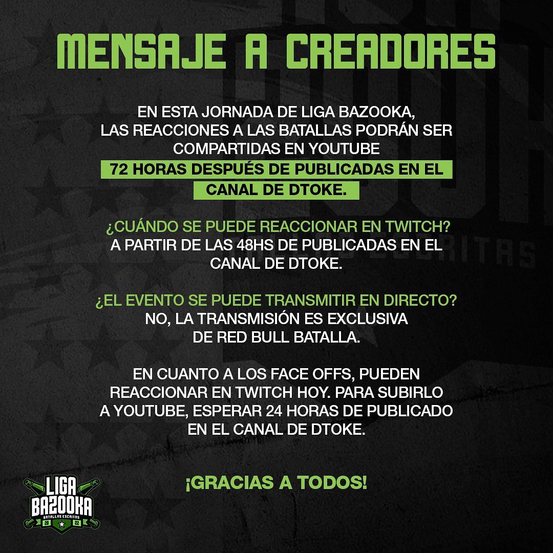 🚨MENSAJE A CREADORES🚨