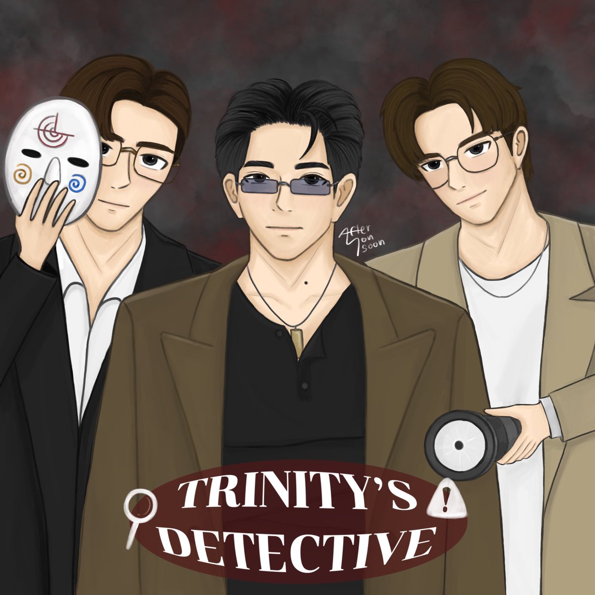 happensinrain's tweet photo. The COOLEST detective in the world.🕵🏻⚠️
/ #TRINITY_TNT #TRINITYCHECKLIST_EP1 #artbyatms https://t.co/MpYxN5hcD2