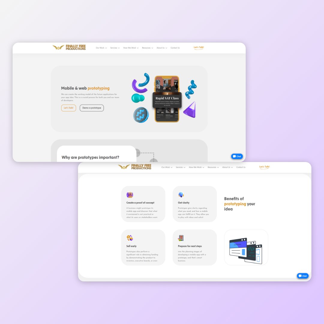 thefinallyfree's tweet image. We&apos;ve leveled up our online presence! Our revamped website showcases our commitment to quality, creativity, and exceptional customer service. Explore it today and let us exceed your expectations! 

#onlinepresence #customerexperience #finallyfreeproductions