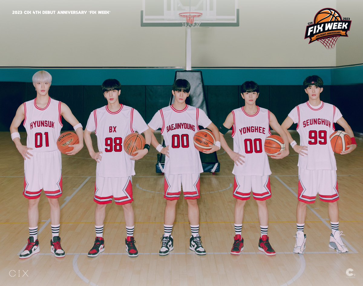 <2023 FIX WEEK> 
CIX Concept Photo,
BASKETBALL TEAM🏀

#CIX #씨아이엑스 #FIX #픽스 #BX #승훈 #배진영 #용희 #현석 #CIX4thDebutAnniversary #CIX데뷔4주년 #2023FIXWEEK #픽스위크 #Conceptphoto #CIX_BASKETBALL