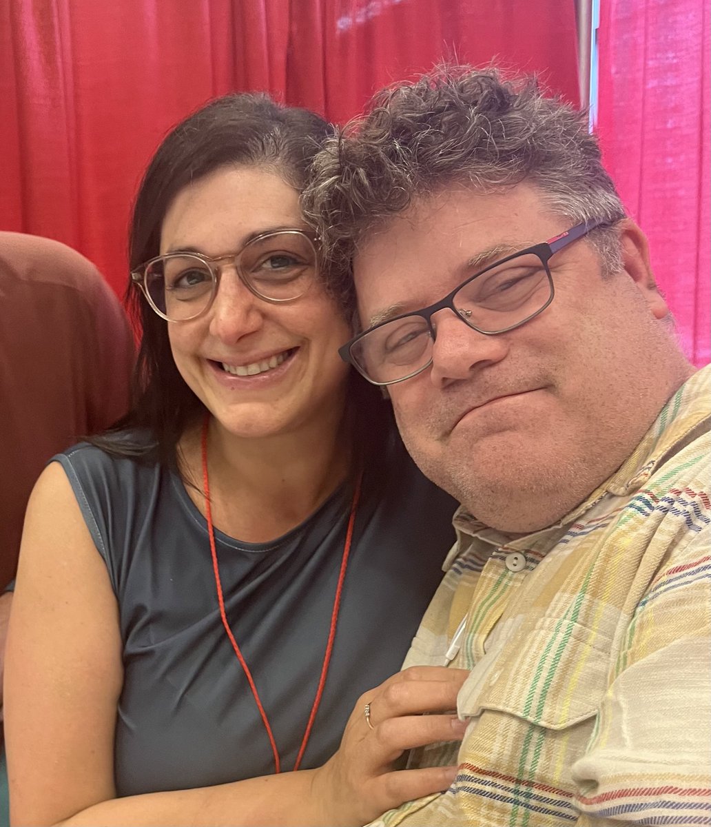 yasminematar's tweet photo. Thank you for coming to see me in Montréal my friend @AstinActor! 💜 https://t.co/ESjbuAdIO5