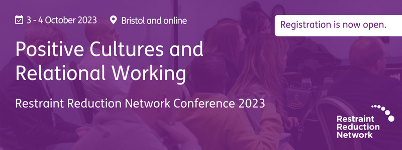 theRRNetwork's tweet photo. Early Bird tickets are now available for the RRN's annual conference. Book your place now - https://t.co/LpWG9x2dZt

Focusing on Positive Cultures and Relational Working, this year's conference will take place in Bristol this October. 

#RRNConf23 https://t.co/Sq19SCK4VG