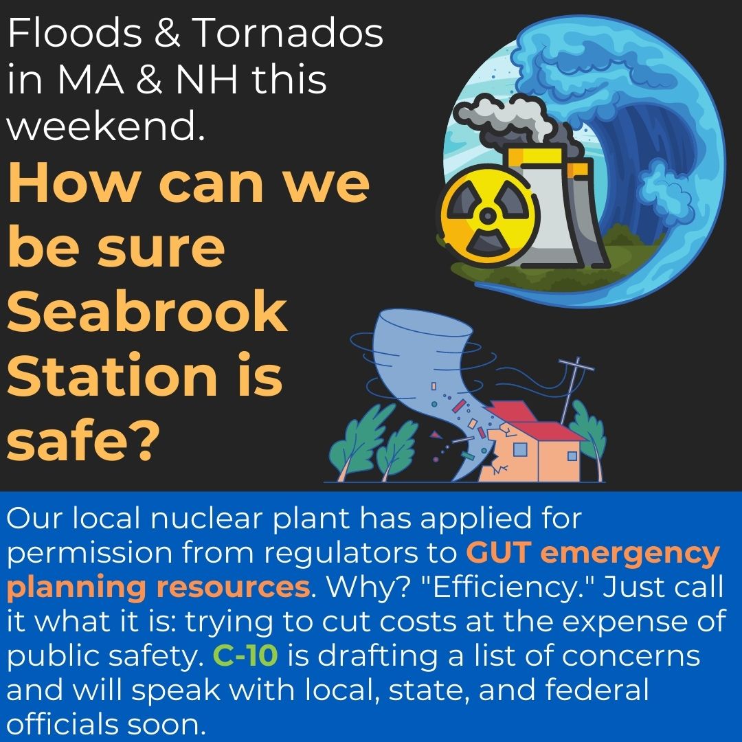C10Foundation's tweet photo. Not to mention Seabrook Station is the only U.S. nuke plant with rare "concrete cancer" requiring special devices and tracking protocols - the plant keeps "forgetting" some of these, causing violations to be written up. #publicsafety #nuclear #nuclearsafety #PeopleOverProfit https://t.co/sBolUVxbJQ