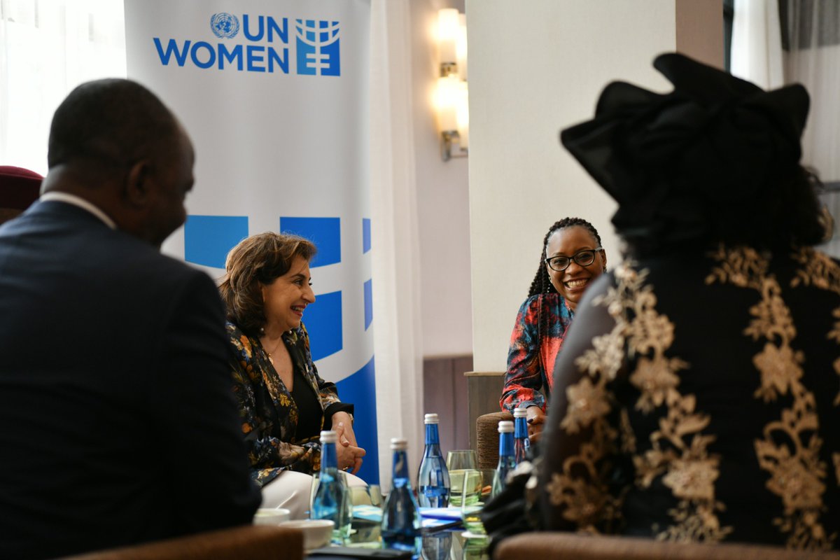 Rwanda🇷🇼 is a global leader in gender equality, including political participation.

Good discussion on the margins of #WD2023 with Hon. Minister <a href="/BayisengeJn/">Bayisenge Jeannette, PhD</a> around further strengthening the close partnership between <a href="/UN_Women/">UN Women</a> and <a href="/RwandaGender/">Ministry of Gender & Family Promotion | Rwanda</a>.